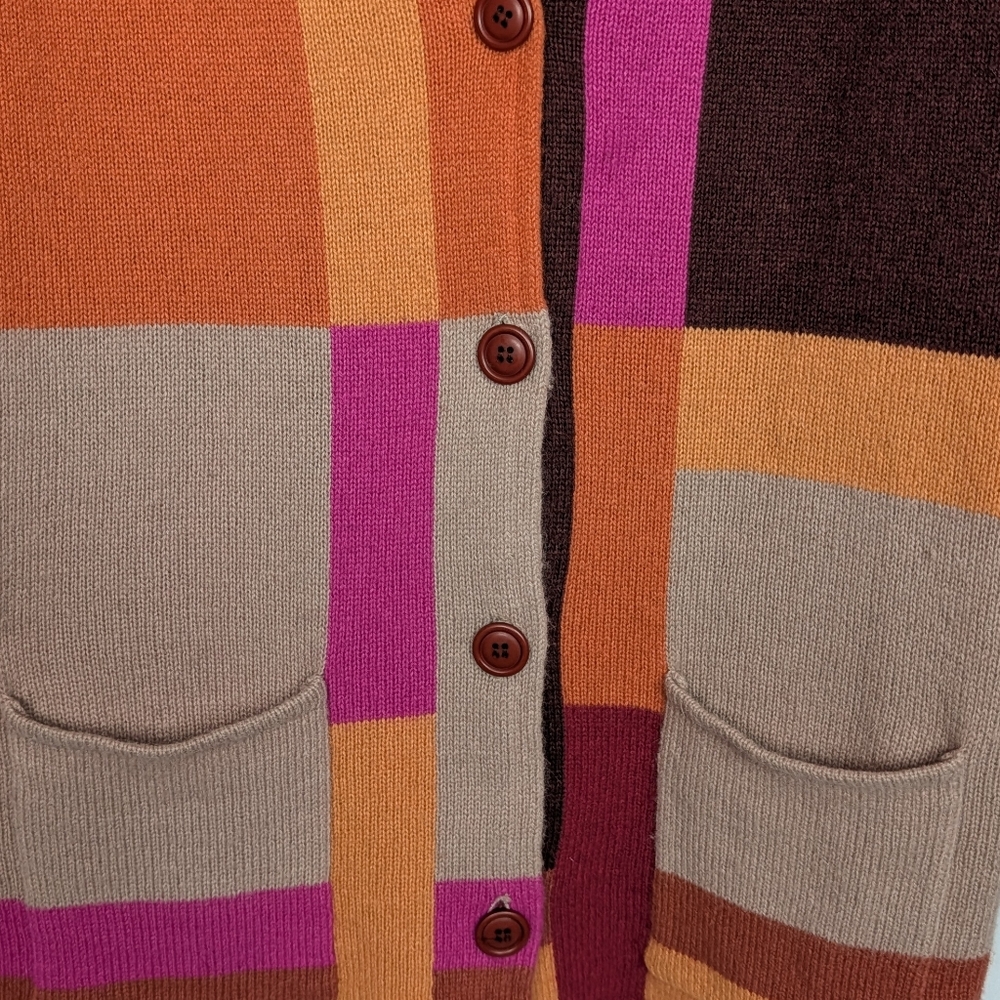 Vintage Together! Patchwork Sweater - image 4